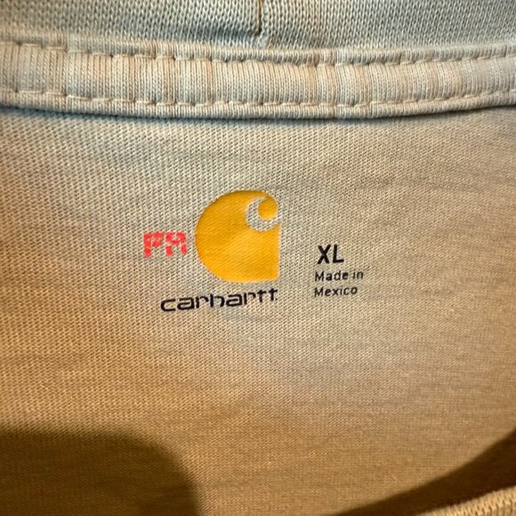 Carhartt Women’s Flame Resistant Force Cotton Long Sleeve Crewneck Shirt Size XL - Picture 2 of 12